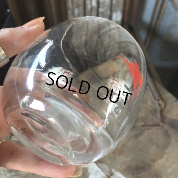 画像3: Vintage Mobilgas Mobil Pegasus Flying Horse Advertising Tumbler Glass Set (C357)  (3)