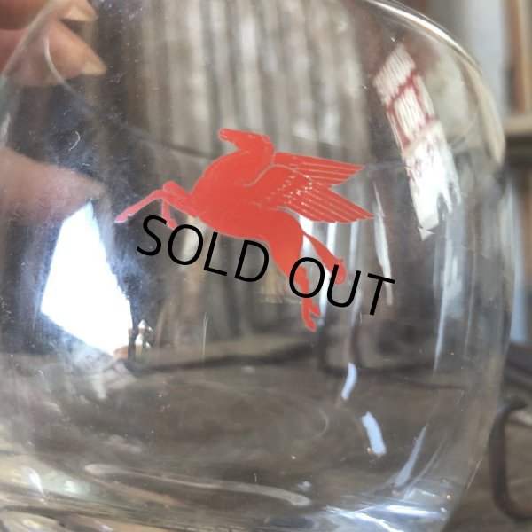 画像4: Vintage Mobilgas Mobil Pegasus Flying Horse Advertising Tumbler Glass Set (C357)  (4)