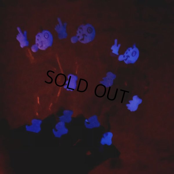 画像13: 40s Vintage REDDY KILOWATT Standing Business Card Holder Figure Red w/Black Stand (C358) (13)