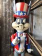 画像11: 70s Vintage WB Looney Tunes Patriotic Bugs Bunny Uncle Sam R.Dakin Figure (C361) (11)