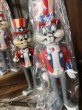 画像14: 70s Vintage WB Looney Tunes Patriotic Bugs Bunny Uncle Sam R.Dakin Figure MIP (C362) (14)