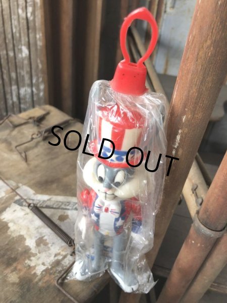 画像5: 70s Vintage WB Looney Tunes Patriotic Bugs Bunny Uncle Sam R.Dakin Figure MIP (C362) (5)