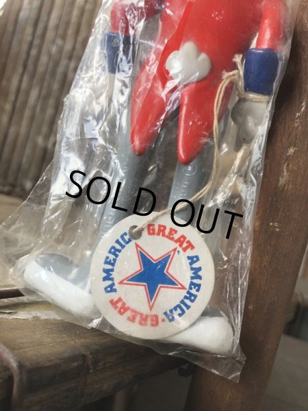画像10: 70s Vintage WB Looney Tunes Patriotic Bugs Bunny Uncle Sam R.Dakin Figure MIP (C362) (10)