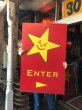 画像8: Vintage Original Carl's Jr Drive-thru Sign ENTER (J379) (8)