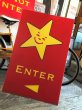 画像9: Vintage Original Carl's Jr Drive-thru Sign ENTER (J379) (9)