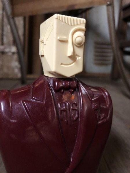 画像11: 40s The House For Men, Inc. HIS Glass Bottle Cologne Northwoods (C371) (11)