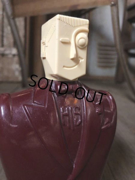 画像11: 40s The House For Men, Inc. HIS Glass Bottle Cologne Northwoods (C371) (11)