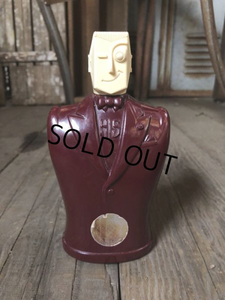 画像1: 40s The House For Men, Inc. HIS Glass Bottle Cologne Northwoods (C371) (1)
