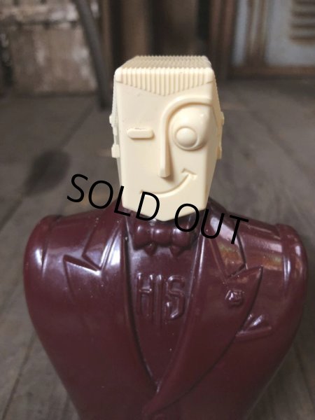 画像10: 40s The House For Men, Inc. HIS Glass Bottle Cologne Northwoods (C371) (10)