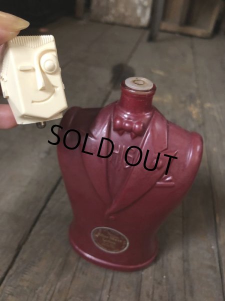 画像6: 40s Vintage HIS After Shave Lotion Bottle Art Deco Design (C372) (6)