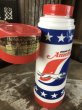 画像12: 70s Vintage Aladdin Drink Up America Greyhound Thermos (C376) (12)