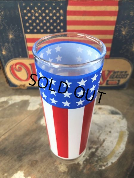画像4: Vintage Old Glory Set of 8 Glasses (C373) (4)