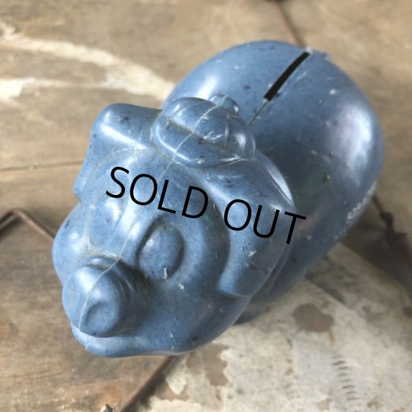 画像2: Vintage Recycle Used Oil & Filters Advertising Piggy Coin Bank (C382) (2)