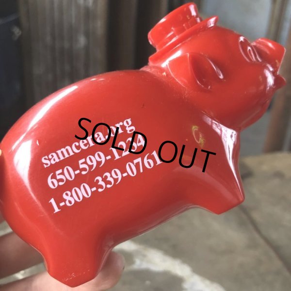 画像6: Vintage San CERA  Advertising Piggy Coin Bank (C377) (6)