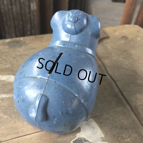 画像6: Vintage Recycle Used Oil & Filters Advertising Piggy Coin Bank (C382) (6)