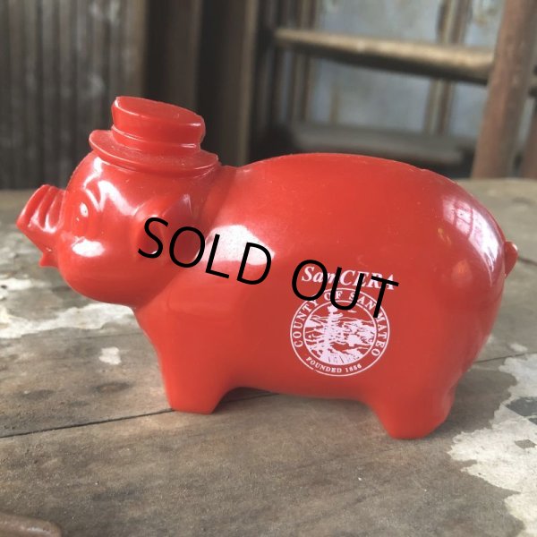 画像1: Vintage San CERA  Advertising Piggy Coin Bank (C377) (1)