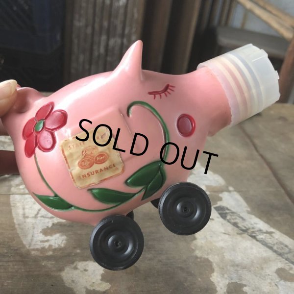 画像11: 70s Vintage State Farm Auto Insurance  Advertising Piggy Coin Bank (C384) (11)