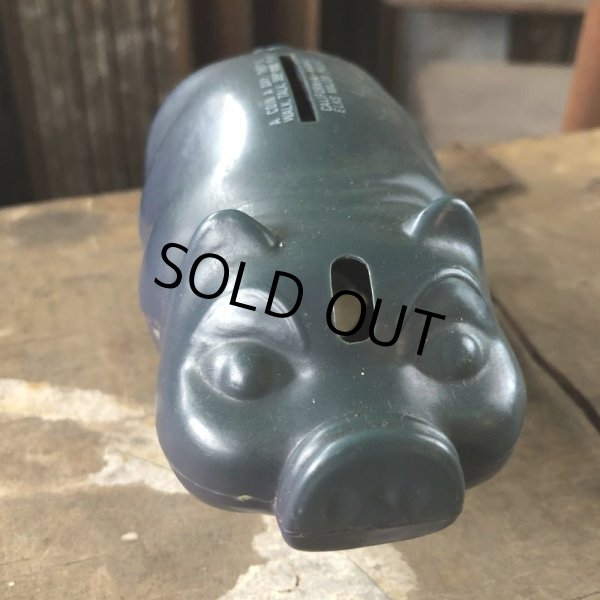 画像5: Vintage ELKS MAJOR PROJECT Advertising Piggy Coin Bank (C380) (5)