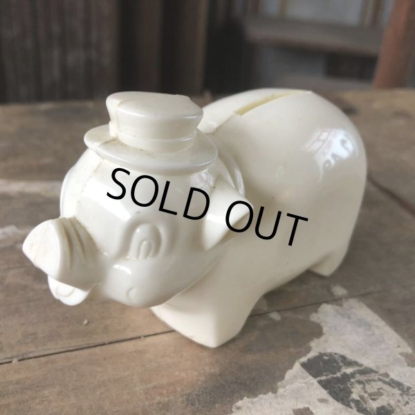 画像1: Vintage  Advertising Piggy Coin Bank (C378) (1)