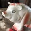 画像9: 50s Vintage R.B.RICE SAUSAGE CO. RICE'S Advertising Piggy Coin Bank (C383) (9)