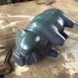 画像7: Vintage ELKS MAJOR PROJECT Advertising Piggy Coin Bank (C380) (7)