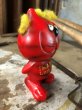 画像4: 70s Vintage Red Devil Cat Message Doll『I'm A Horny Little Devil』(C384) (4)