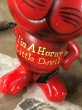画像6: 70s Vintage Red Devil Cat Message Doll『I'm A Horny Little Devil』(C384) (6)