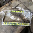 画像1: Vintage Automotive License Plate Frame / SEATTLE TENNEYS TOYOTA MOTORS (B404) (1)