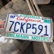 画像6: Vintage Automotive License Plate Frame / CHEHALIS UHLMANN MOTORS (B403) (6)