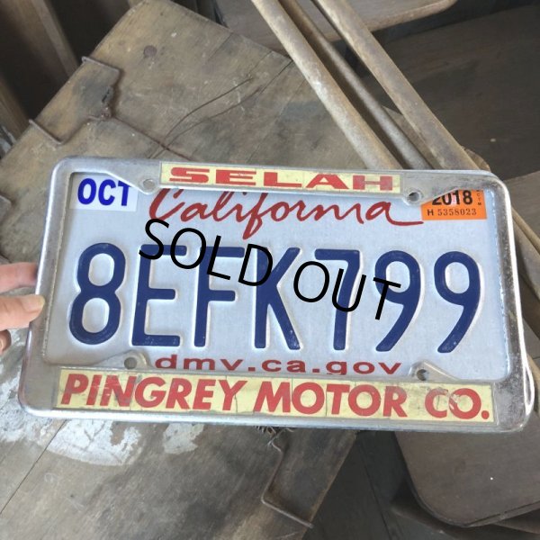 画像6: Vintage Automotive License Plate Frame / SELAH PINGREY MOTOR CO. (B402) (6)