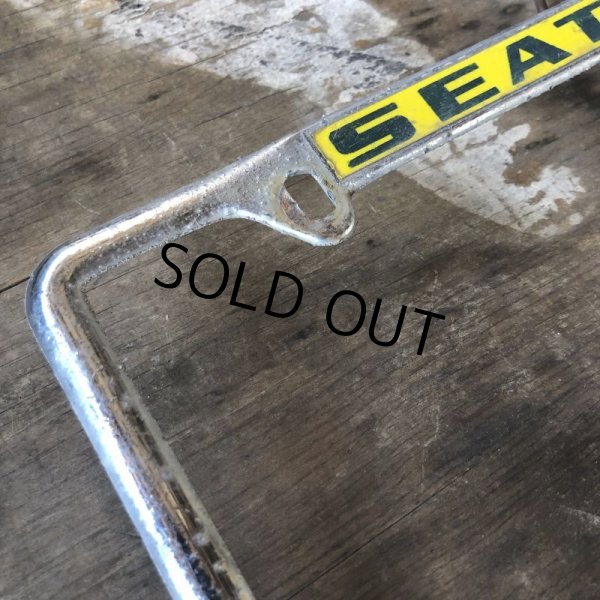 画像3: Vintage Automotive License Plate Frame / SEATTLE TENNEYS TOYOTA MOTORS (B404) (3)