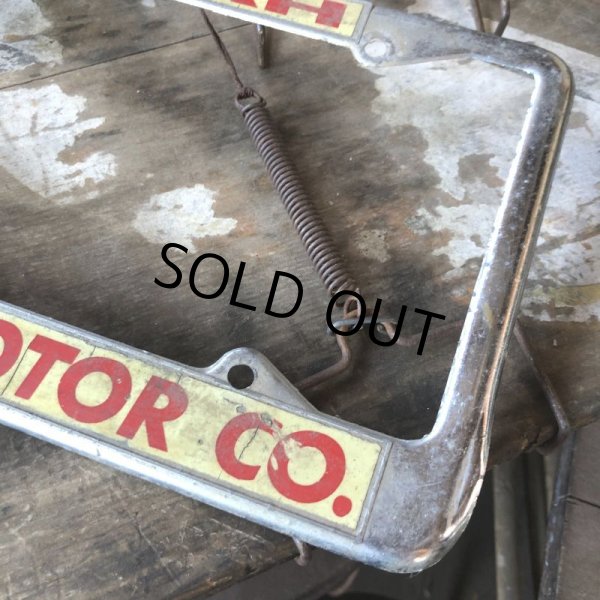 画像2: Vintage Automotive License Plate Frame / SELAH PINGREY MOTOR CO. (B402) (2)