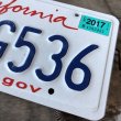 画像2: American License Number Plate / California 7LUG536 (B395) (2)