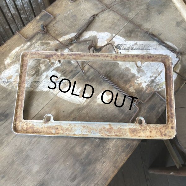 画像4: Vintage Automotive License Plate Frame / BRUMFIELD-TWIDWELL MONTESAND (B409) (4)