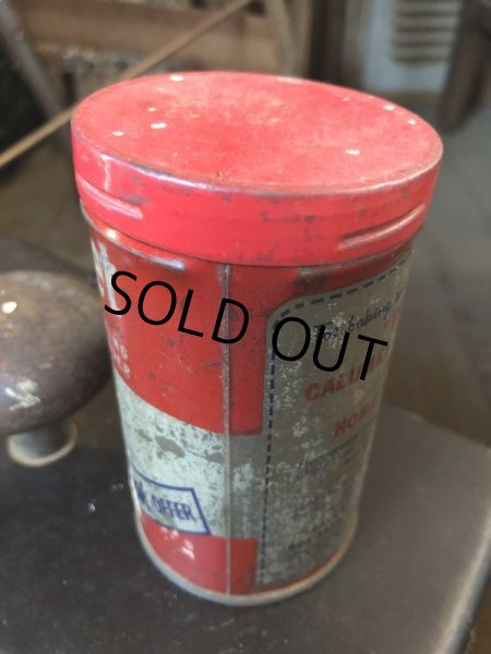 画像2: Vintage Calumet Baking Powder Tin Can 1/2lb (B410) (2)
