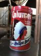 画像1: Vintage Calumet Baking Powder Tin Can 1/2lb (B411) (1)