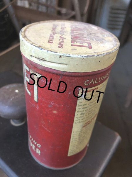 画像2: Vintage Calumet Baking Powder Tin Can 1 Pound (B416) (2)