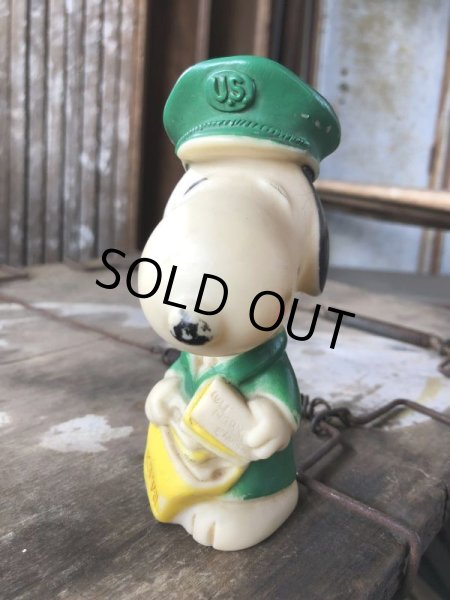 画像3: Vintage Snoopy Vinyl Doll U.S. MAIL (B420) (3)