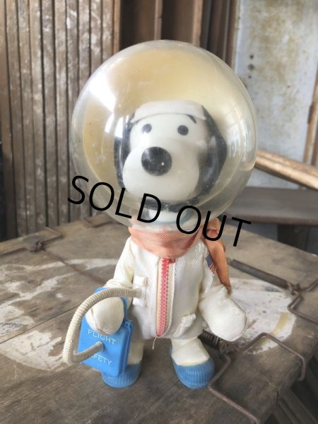 画像3: 60s Vintage Pocket Doll Figure Snoopy Astoronaut (B431) (3)