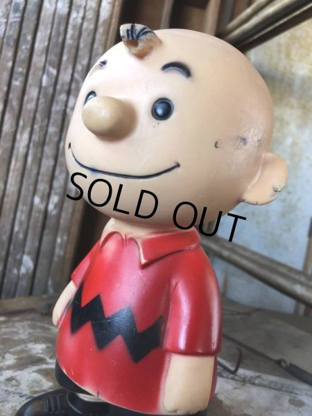 画像7: 50s Vintage Snoopy Charlie Brown Vinyl Doll Hungerford (B429) (7)
