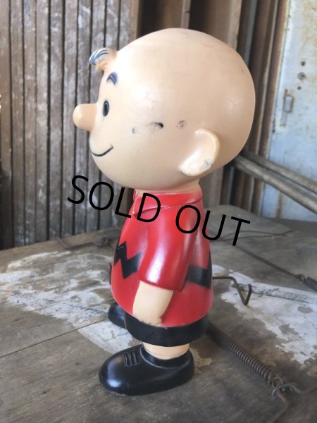 画像3: 50s Vintage Snoopy Charlie Brown Vinyl Doll Hungerford (B429) (3)