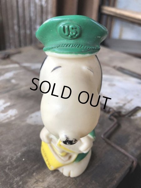 画像7: Vintage Snoopy Vinyl Doll U.S. MAIL (B420) (7)
