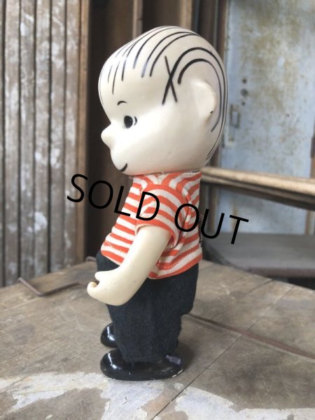 画像4: 60s Vintage Snoopy Linus Pocket Doll (B424) (4)