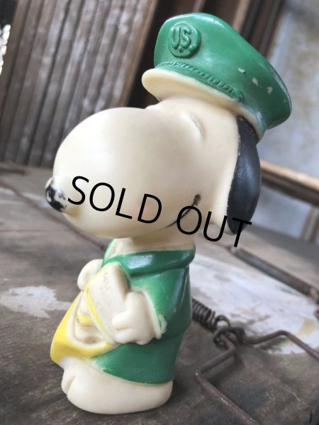 画像5: Vintage Snoopy Vinyl Doll U.S. MAIL (B420) (5)