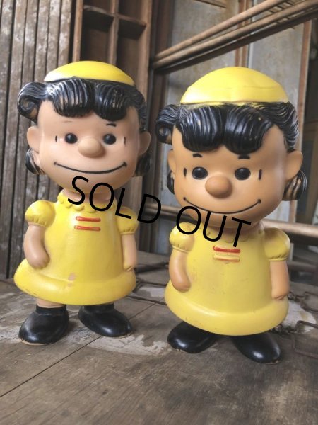 画像13: 50s Vintage Snoopy Lucy Vinyl Doll Hungerford (B426) (13)