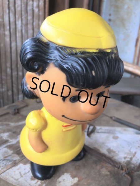 画像8: 50s Vintage Snoopy Lucy Vinyl Doll Hungerford (B426) (8)