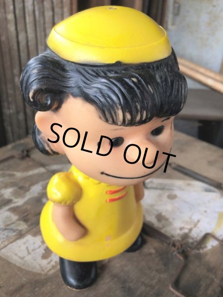 画像8: 50s Vintage Snoopy Lucy Vinyl Doll Hungerford (B427) (8)