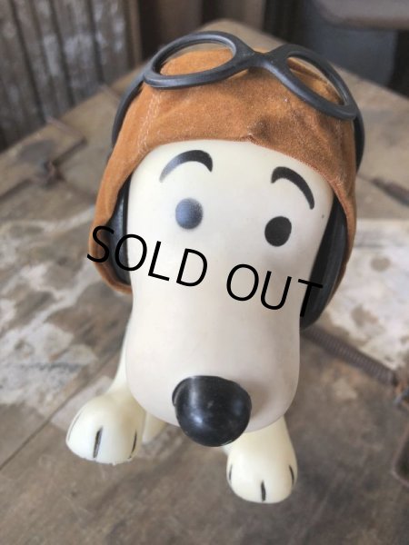 画像7: 60s Vintage Snoopy Flying Ace Pocket Doll (B425) (7)