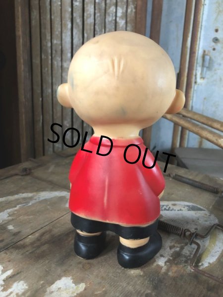 画像4: 50s Vintage Snoopy Charlie Brown Small Size Vinyl Doll Hungerford (B428) (4)