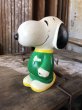 画像2: Vintage Snoopy Coin Bank Doll (B421) (2)